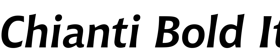Chianti Bold It Win95BT Yazı tipi ücretsiz indir